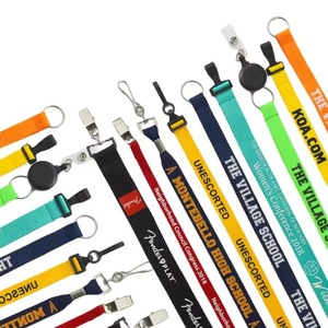 Low Minimum Order Custom Printed Polyester Jacquard Lanyard with ID Holder Card Eco-Friendly & Durable Fully Customizable