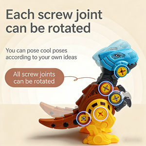 Yuglow Take Apart Dinosaur <strong>Egg</strong> DIY Toy Kids Educational Assembled Toy Surprise <strong>Egg</strong> Twisted <strong>Egg</strong> for Night Market - Product Image 5