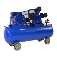 Fournisseur chinois de compresseur d'air à piston entraîné par courroie 3kw 4hp 100 litres