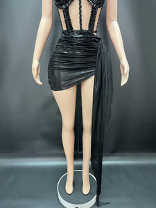 Vêtements <span class=keywords><strong>de</strong></span> soirée Clubwear <span class=keywords><strong>de</strong></span> soirée Robes <span class=keywords><strong>de</strong></span> <span class=keywords><strong>cocktail</strong></span> pour dames <span class=keywords><strong>Boutique</strong></span> <span class=keywords><strong>de</strong></span> luxe Vêtements pour femmes avec cristaux - Product Image 3