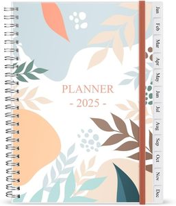 Calendario mensile accademico di Planner di cartone Premium 120GSM 18 mesi gennaio 2025-Jun 2026 lavoro scolastico mensile per schede regalo tascabile - Product Image 1