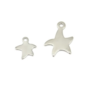 Anno Jewelry – pendentifs étoile et lune en acier inoxydable, accessoires pour la fabrication de bijoux, 30 pièces, formes mixtes, ton argent et or - Product Image 2