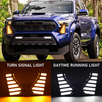 NOUVEAU Jop4x4 Feux antibrouillard LED 12V DRL Clignotants pour Tacoma 2012-2015 Feux de jour Accessoires de voiture