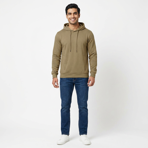 Nuevo Conjunto Deportivo Unisex Casual 2 en 1, Impermeable, con Estampado Acid Wash, Sudadera con Capucha, 100% Algodón Felpa - Product Image 1