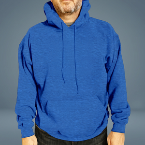 Sweat à capuche OEM pour homme avec logo personnalisé, broderie 3D, lavage enzymatique, appliqué, sérigraphie, gaufrage, 100 % coton, molleton lourd français - Product Image 2