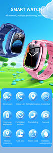 4G Y88 Kid Smartwatch Anti-Lost LBS WiFi Positioning Calendar IPS Display (41-43mm) <b>SIM</b> <b>Card</b> Slot IP67 Waterproof Alloy Case - Product Image 6
