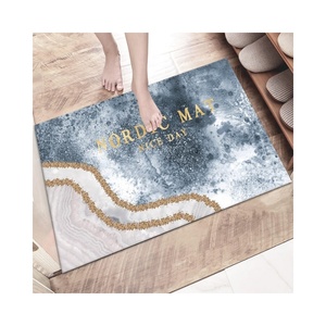 Bán buôn tùy chỉnh giá rẻ kích thước lớn phòng khách cửa thảm & miếng đệm thảm & thảm có thể giặt tính năng - Product Image 6