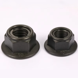Tuerca de Seguridad Autoblocante de Acero al Carbono GB6187 de Grado 10.9 Youwei, con Brida Hexagonal Izquierda, Antideslizante, de Alta Resistencia, Forjada, M6 M8 M10 - Product Image 1