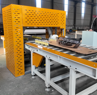 Machine d'emballage horizontale automatique électrique motorisée à commande PLC haute précision pour la protection des tuyaux, des barres, des tôles et du bois