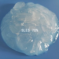 Produit chimique quotidien Cas 68585 de qualité supérieure avec le sulfate d'éther laurique de sodium de prix usine SLES 70%