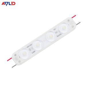 Module LED pour enseigne lumineuse longue à 4 LED blanches 7000K, étanche IP65 12V 2835SMD, pour enseignes de magasin intérieures - Product Image 1