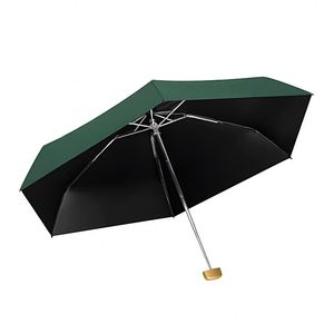 Parapluie de poche compact personnalisé avec logo, coupe-vent, pliable en 5 sections, anti-UV, pour femme, idéal pour les voyages - Product Image 2