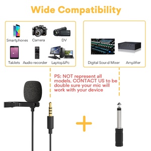 MAONO 3.5mm portable mini microphone caché avec pince micro - Product Image 5