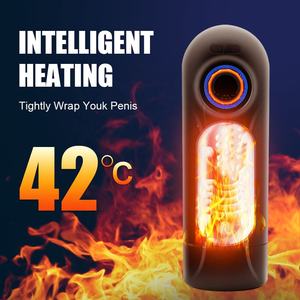 6-in-1 Automatischer Heizender Oraler Masturbator-<span class=keywords><strong>Vibrator</strong></span> in Bowling-Form, Masturbator-Cup mit Saugfunktion, Sexspielzeug für Erwachsene Männer zum Vergnügen - Product Image 5