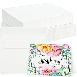 Tùy chỉnh màu Nước Thẻ giấy với phong bì 140 lb/300 GSM trống màu nước bưu thiếp và phong bì - Product Image 1