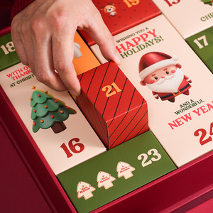 Custom Calendar 2027 Promotional Calender Custom Christmas Advent Calendar <b>Box</b> <b>Empty</b> Keepsake <b>Gift</b> <b>Box</b> <b>for</b> Jewelry - Product Image 4