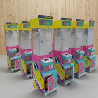 Machine de jeu Mega Mini Claw Crane Petit jouet à pièces avec accepteur de billets Garantie 1 an aux États-Unis