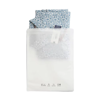 Sacs en papier vélin transparent biodégradable de taille personnalisée pour l'emballage de vêtements et de chaussettes, pochettes d'expédition auto-adhésives