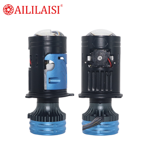 H7 Mini phare unique lentille de faisceau haut et bas Bi projecteur LED projecteur Plug Play 6000K éclairage universel de <span class=keywords><strong>moto</strong></span> de voiture pour - Product Image 2