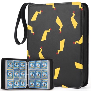 9-Pocket Pokemon Card Binder Card Holder Book Collector Album Compatible with Trading Cards