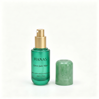 Flacon pompe ovale en verre de 40 ml, luxe, 1,35 oz, haute qualité, pour fond de teint, sérum, emballage de soins de la peau, OEM personnalisé