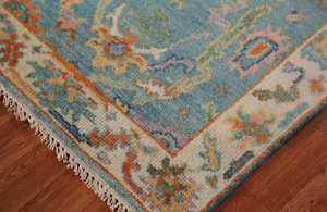 Alfombra de lana India Oushak hecha a mano de alta calidad, alfombra personalizable para sala de estar, Camping, viajes, Picnic, pasillo, hecha de algodón - Product Image 3