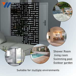 YW 하드웨어 금속 실내 2 6 패널 디바이더 10피트 120cm 150cm 180cm 1M 2M 2M X 2M 정원 스크린 녹 방지 - Product Image 4