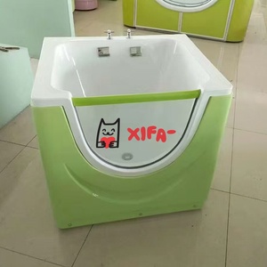 Ensemble cadeau de baignoire pliable pour bébé avec boîte colorée, baignoire pour nouveau-né avec coussin, jouets et <span class=keywords><strong>panier</strong></span> à linge - Product Image 3