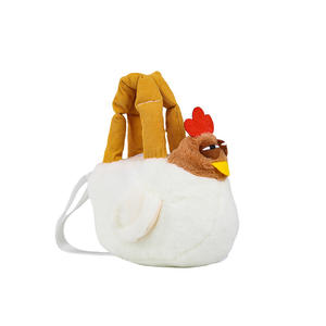 Tas Boneka Ayam Lucu Imut, Tas Jinjing Mata Hantu Lucu untuk Hari-hari Santai, Tas Kerja Sehari-hari untuk Pemuda, Tanpa Isian - Product Image 5
