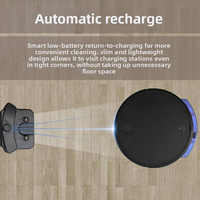 Robot aspirateur automatique 2000Pa avec télécommande et application, robot de balayage intelligent pour la maison, station de charge entièrement automatique