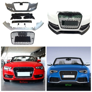 <span class=keywords><strong>Paraurti</strong></span> Anteriore Aftermarket in ABS per <span class=keywords><strong>Audi</strong></span> <span class=keywords><strong>A5</strong></span> 2012-2015 RS5 con Tutti gli Accessori (Griglia Anteriore + Labbro Anteriore) - Product Image 1