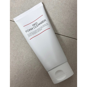Limpiador facial en espuma roja de 120 g, limpia profundamente, elimina las impurezas, controla el sebo, cuidado de la piel coreano, adecuado para todo tipo de piel. - Product Image 5
