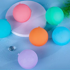 Factory Wholesale Sealing Silicone Water Balls Pool Party Silicone Water Balls For Kids