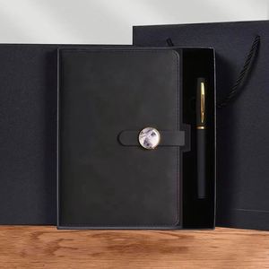 Set de Regalo Corporativo con Logotipo Personalizado, Cuaderno A5 de Tapa Dura con Bolígrafo para Eventos Empresariales, Sets de Regalo Promocionales - Product Image 2