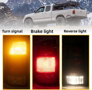 Ensemble de feux arrière LUFENG pour Toyota Tundra 2000-2006, feux arrière halogènes, feux de freinage, clignotants, accessoires de voiture, pièces automobiles - Product Image 5