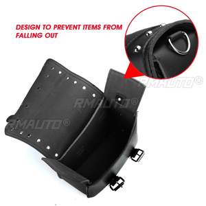 Alforjas Universales para Motocicleta, Bolsas Laterales para Herramientas, Bolsa de Almacenamiento de Equipaje para Motocicleta y Scooter, Bolsa Impermeable para Cafe Racer - Product Image 5