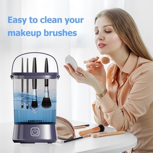 Machine automatique de nettoyage des pinceaux cosmétiques, outils de nettoyage des pinceaux de maquillage, nettoyeur électrique de pinceaux de maquillage - Product Image 5