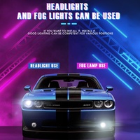 Yeux d'ange double xénon hid, double lumière, nouveau produit de voiture, phare du projecteur H11 9005 9006, anti-brouillard Laser