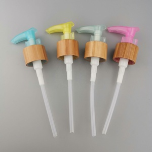 化粧品液体石鹸ポンプコリバー24mm木製竹プラスチック24/410ディスペンサーローションポンプシャンプー手洗いポンプ - Product Image 4