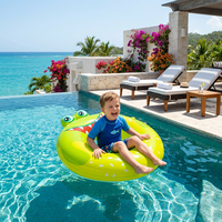 Bouée de piscine gonflable en PVC de forme spéciale pour les vacances, fournie directement par l'usine