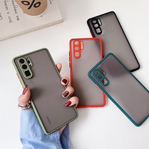 Custodia per telefono in TPU traslucido opaco traslucido con protezione per obiettivo della fotocamera per <span class=keywords><strong>Huawei</strong></span> P20 P30 P40 <span class=keywords><strong>Mate</strong></span> <span class=keywords><strong>20</strong></span> <span class=keywords><strong>Pro</strong></span> <span class=keywords><strong>Cover</strong></span> posteriore - Product Image 4