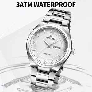Drioshipping Top Brand Luxury Classic Men Watch Quartz Male <b>Clock</b> <b>Silver</b> Gold Stainless Steel Man Wristwatch Reloj - Product Image 2