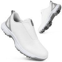 Chaussures de golf professionnelles pour femmes Lechuang THESTRON, imperméables, antidérapantes, confortables, semelle en caoutchouc, doublure en coton, entraînement sportif