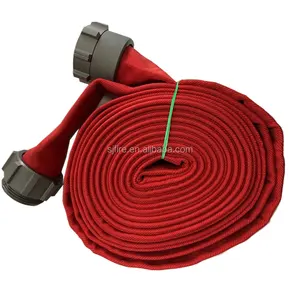 Hoge Druk 4 Inch 100Mm Dubbele Jas Red Fire Slang Met Nh Koppelingen