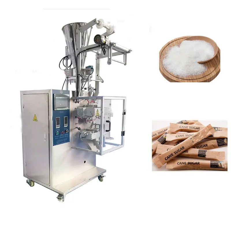 Máquina de embalagem de açúcar, melhor venda de alta velocidade máquina de embalar sachetes para açúcar café