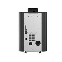 Poêle à granulés de bois KM0603A 6,5 kW EN16510 CE Rohs Wifi avec télécommande et verre résistant à la chaleur
