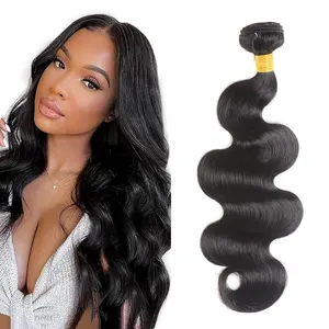 100% Unprocessed Vietnam Virgin Cuticle Intact Hair Bundle Vendors Bulk Double Drawn Weft Raw Indian Temple Human Hair Extension