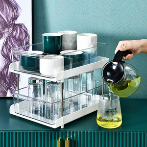 Lưu trữ hoàn thiện Giá tủ nước tương giấm chai nhà bếp Pull-out lưu trữ giá cho nhà bếp tổ chức - Product Image 4