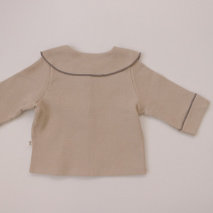 Nuevos Conjuntos de Pijamas Personalizados para Bebés, Sudadera de Manga Larga, Traje para <span class=keywords><strong>Niña</strong></span>, <span class=keywords><strong>Ropa</strong></span> de Bebé Sólida - Product Image 5