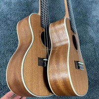 GALYDA High Quality Cheap Wholesale 23" Sapele plywood Top 4-String Concert Ukulele-Accept Custom Orders